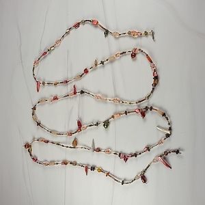 Hand beaded necklace